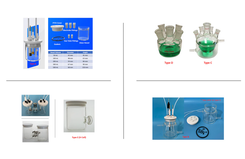 Electrochemical Workstation and Electrodes